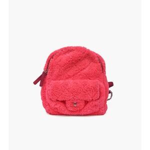 CHANEL Pink Fur Backpack A-A12622